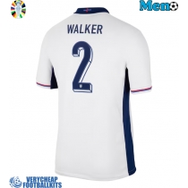 England Kyle Walker #2 Replica Home Shirt Euro 2024 Short Sleeve